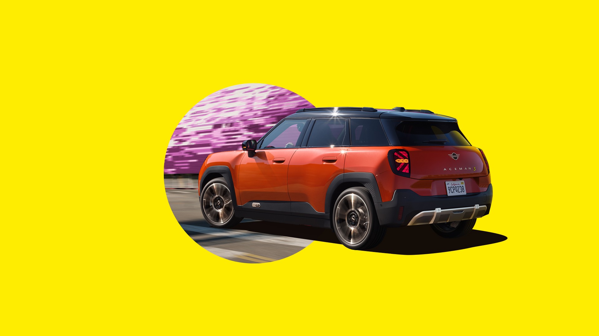 MINI Aceman Electric - accueil - scène